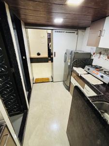 Kitchen Image of 250 Sq.ft 1 RK Apartment / Flat for rent in Worli Mumbai for Rs. 40000