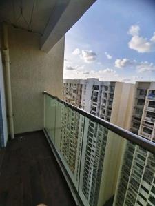 Balcony Image of 910 Sq.ft 2 BHK Apartment / Flat for sale in Sheth Vasant Oasis, Andheri East Mumbai for Rs. 25000000