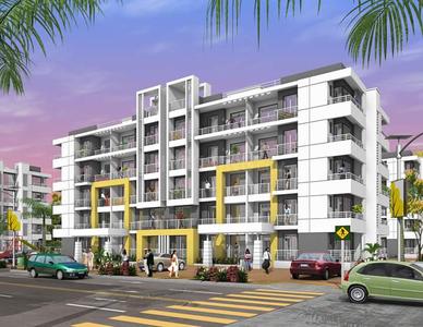 Brochure Image of 550 Sq.ft 1 BHK Apartment / Flat for sale in Prakhhyat Yellow Tree, Kambare Thane for Rs. 1150000