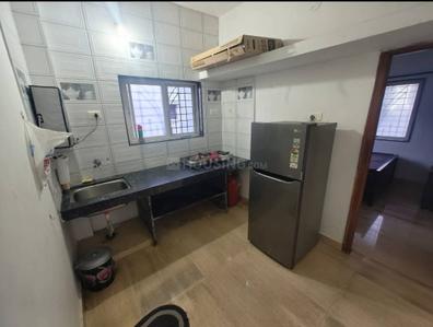 Kitchen Image of 500 Sq.ft 1 BHK Independent House for rent in Mundhwa Pune for Rs. 23000