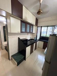 Kitchen Image of 550 Sq.ft 1 BHK Apartment / Flat for rent in hilton tower, Andheri East Mumbai for Rs. 55000
