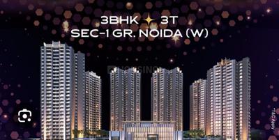 Image of 1200 Sq.ft 3 BHK Apartment / Flat for sale in RGs Pleiaddes Phase 1, Noida Extension, Greater Noida for Rs. 12500000
