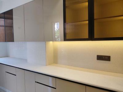 Kitchen Image of 550 Sq.ft 1 RK Builder Floor for rent in DLF Siris Estate, DLF Phase 3 Gurgaon for Rs. 18500
