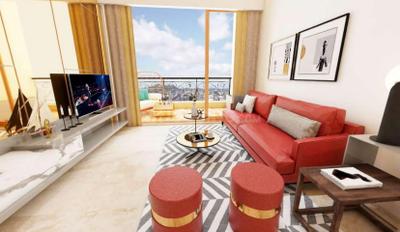 Hall Image of 464 Sq.ft 1 BHK Apartment / Flat for sale in Queen of Spaces, Bandra West Mumbai for Rs. 17800000
