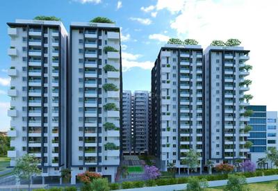 Image of 1193 Sq.ft 2 BHK Apartment / Flat for sale in Vaishnavi Houdini, Bandlaguda Jagir, Hyderabad for Rs. 8500000