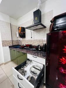 Kitchen Image of 500 Sq.ft 1 BHK Builder Floor for rent in Jayanagar Bengaluru for Rs. 32000