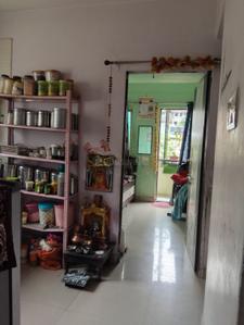 Kitchen Image of 503 Sq.ft 1 BHK Builder Floor for sale in Shiv Krupa Housing Society, Chikhali Pune for Rs. 3200000