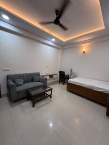 Hall Image of 900 Sq.ft 1 BHK Builder Floor for rent in DLF Independent Floors, DLF Phase 3 Gurgaon for Rs. 32000