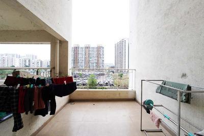 Balcony Image of 1100 Sq.ft 2 BHK Apartment / Flat for sale in Kiwale Pune for Rs. 7000000