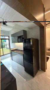 Kitchen Image of 740 Sq.ft 1 BHK Apartment / Flat for sale in Mohan Alcoves I, Badlapur West Badlapur for Rs. 2800000