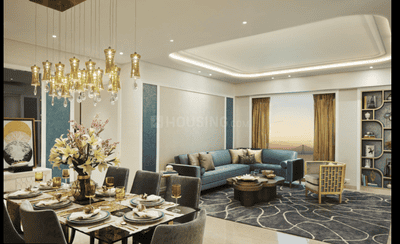 Living Room Image of 2835 Sq.ft 4 BHK Apartment / Flat for sale in Lodha The World Towers World One Tier II, Lower Parel Mumbai for Rs. 170000000