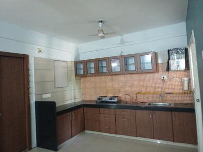 Kitchen Image of 2295 Sq.ft 3 BHK Apartment / Flat for rent in Devnandan Heights, Chandkheda Ahmedabad for Rs. 35000