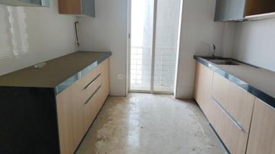 Kitchen Image of 1241 Sq.ft 3 BHK Apartment / Flat for rent in Ekta Tripolis, Goregaon West Mumbai for Rs. 115000
