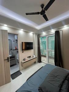 Bedroom Image of 757 Sq.ft 1 BHK Apartment / Flat for rent in Indraprasth Gulmohar, Vastrapur Ahmedabad for Rs. 15000