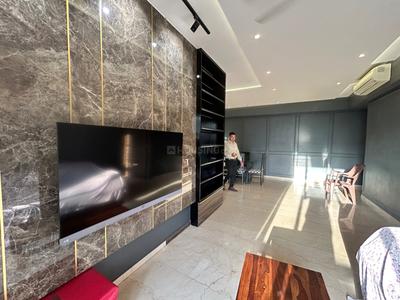 Living Room Image of 1500 Sq.ft 3 BHK Apartment / Flat for rent in Lodha Sterling, Thane West Thane for Rs. 100000