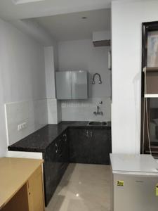 Kitchen Image of 350 Sq.ft 1 RK Builder Floor for rent in Sector 57 Gurgaon for Rs. 22000