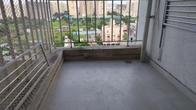 Balcony Image of 650 Sq.ft 1 BHK Apartment / Flat for rent in Mantra Essence, Undri Pune for Rs. 18500