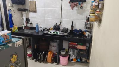 Kitchen Image of 900 Sq.ft 2 BHK Apartment / Flat for sale in Krishna Heights, Ghansoli Navi Mumbai for Rs. 13500000