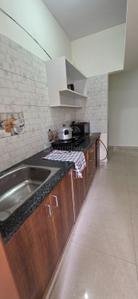 Kitchen Image of 600 Sq.ft 1 BHK Builder Floor for rent in Indira Nagar Bengaluru for Rs. 30000
