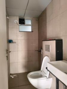 Common Bathroom Image of 776 Sq.ft 2 BHK Apartment / Flat for rent in Godrej Hillside 2, Mahalunge Pune for Rs. 25000