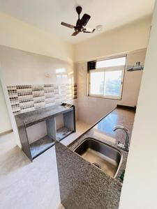 Kitchen Image of 750 Sq.ft 1 BHK Apartment / Flat for sale in La Mer Regency, Panvel Navi Mumbai for Rs. 8000000