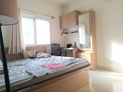 Bedroom Image of 840 Sq.ft 2 BHK Apartment / Flat for rent in Prestige Jindal City, Anchepalya Bengaluru for Rs. 33000