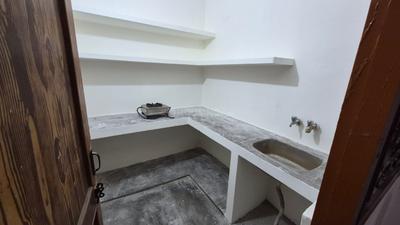 Kitchen Image of 600 Sq.ft 2 BHK Builder Floor for rent in Khushhalpur Moradabad for Rs. 9500