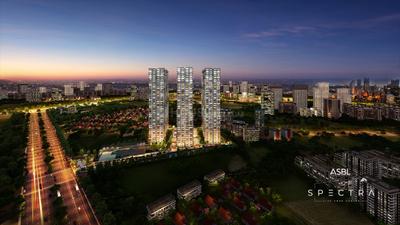 Image of 1980 Sq.ft 3 BHK Apartment / Flat for sale in Spectra, Financial District, Hyderabad for Rs. 22200000