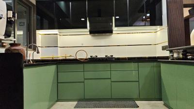 Kitchen Image of 2850 Sq.ft 4 BHK Apartment / Flat for sale in Keshav Aaradhyam, Kudasan Gandhinagar for Rs. 25000000