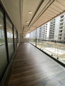 Balcony Image of 2200 Sq.ft 4 BHK Apartment / Flat for sale in Kavisha The Canvas, Bopal Ahmedabad for Rs. 16000000