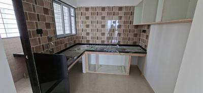 Kitchen Image of 1250 Sq.ft 3 BHK Apartment / Flat for rent in Vinayak Eastern River Residency, Pimple Gurav Pune for Rs. 35000