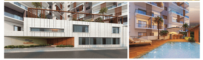 Image of 1550 Sq.ft 3 BHK Apartment / Flat for sale in Miyapur, Hyderabad for Rs. 10000000