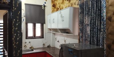 Kitchen Image of 350 Sq.ft 1 BHK Builder Floor for rent in Sector 5 Rohini New Delhi for Rs. 15000