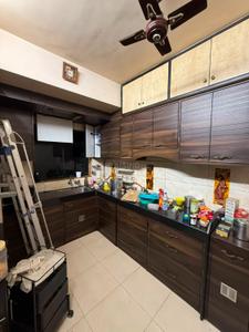 Kitchen Image of 1000 Sq.ft 2 BHK Apartment / Flat for rent in Raunak Tower, Pokhran- 2 Thane for Rs. 55000