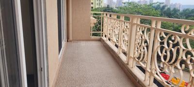 Balcony Image of 1055 Sq.ft 2 BHK Apartment / Flat for sale in Paradise Sai Platinum, Kharghar Navi Mumbai for Rs. 12500000