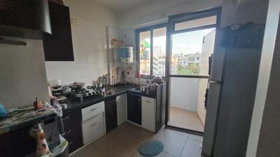 Kitchen Image of 1021 Sq.ft 2 BHK Apartment / Flat for sale in AVS Kavya Apartments, Jodhpur Ahmedabad for Rs. 7100000