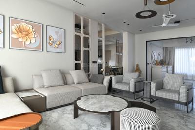 Hall Image of 3000 Sq.ft 5 BHK Villa for sale in Bopal Ahmedabad for Rs. 80000000