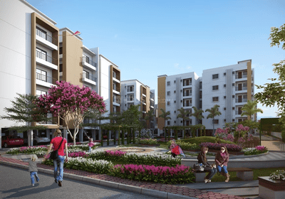 Image of 1180 Sq.ft 2 BHK Apartment / Flat for sale in Signature Fortius, Isnapur, Sangareddy for Rs. 5445000