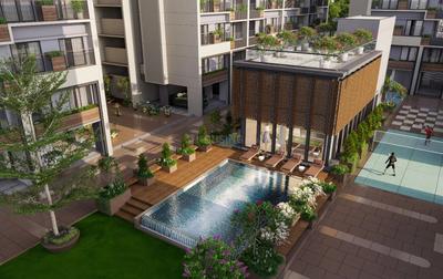 Image of 1250 Sq.ft 2 BHK Apartment / Flat for sale in Kavisha Aer, Shela, Ahmedabad for Rs. 6500000
