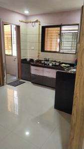 Kitchen Image of 1585 Sq.ft 3 BHK Apartment / Flat for sale in Rajhans Platinum Residency, Palanpur Surat for Rs. 5500000