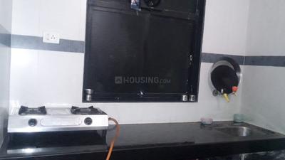 Kitchen Image of 370 Sq.ft 1 RK Apartment / Flat for sale in Haranwali Mumbai for Rs. 1300000