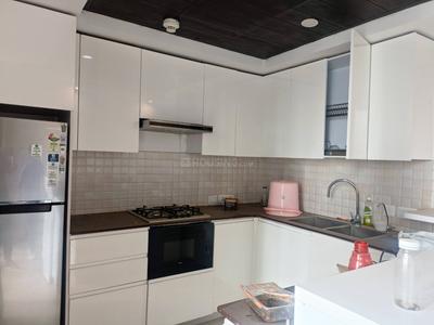 Kitchen Image of 1380 Sq.ft 2 BHK Apartment / Flat for rent in Supertech Supernova, Sector 94 Noida for Rs. 52000
