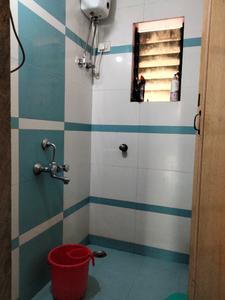 Common Bathroom Image of 635 Sq.ft 1 BHK Apartment / Flat for rent in Aditya Planet, Kharghar Navi Mumbai for Rs. 22000