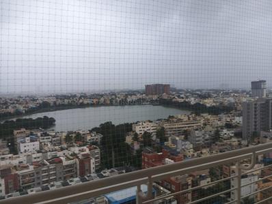 Balcony Image of 1600 Sq.ft 3 BHK Apartment / Flat for rent in Elita Promenade, JP Nagar Bengaluru for Rs. 65000