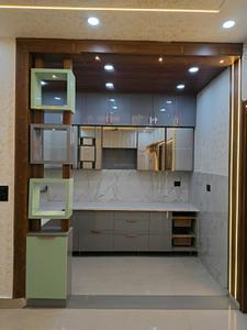 Kitchen Image of 1400 Sq.ft 3 BHK Builder Floor for sale in Indirapuram Ghaziabad for Rs. 12300000