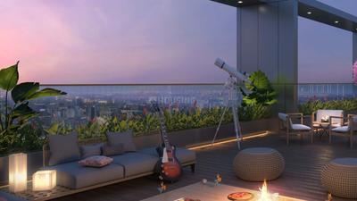 Balcony Image of 990 Sq.ft 2 BHK Apartment / Flat for sale in Aplite Sapphire, Tardeo Mumbai for Rs. 35000000