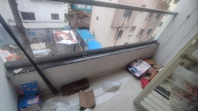 Balcony Image of 640 Sq.ft 1 BHK Apartment / Flat for rent in  Kargil Society, Warje Malwadi Pune for Rs. 16000