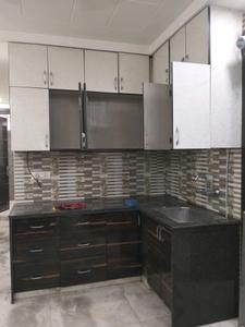Kitchen Image of 800 Sq.ft 3 BHK Builder Floor for rent in Shalimar Bagh New Delhi for Rs. 38000