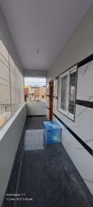 Balcony Image of 750 Sq.ft 1 BHK Builder Floor for rent in Mahadevapura Bengaluru for Rs. 23000