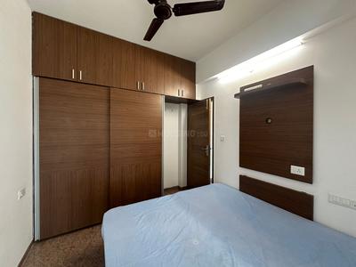 Bedroom Image of 712 Sq.ft 1 BHK Builder Floor for rent in HSR Layout Bengaluru for Rs. 35000